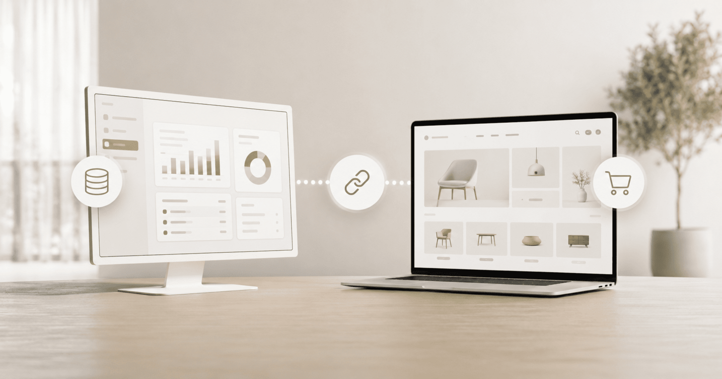 Website of webshop koppelen met een ERP-systeem Website of webshop koppelen met een ERP-systeem