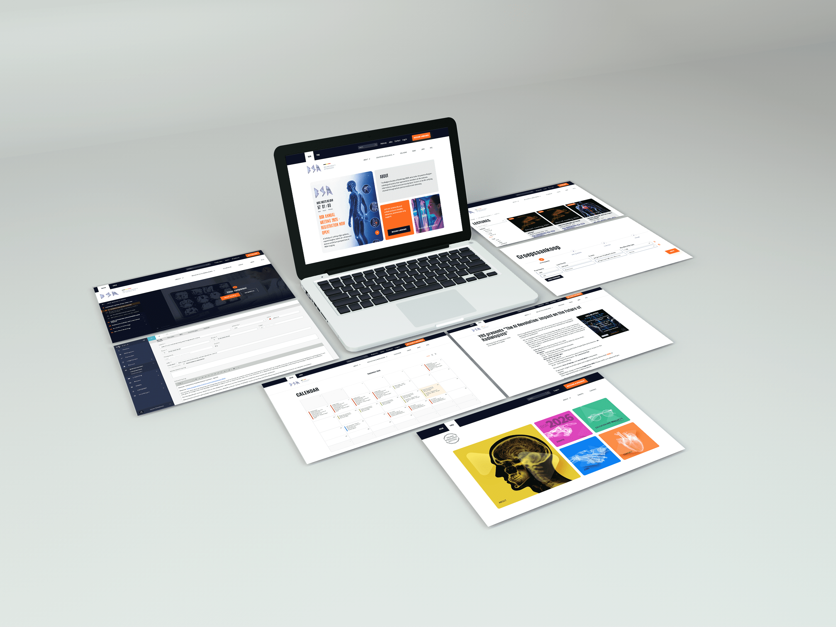 Web Screen PSD Mockup